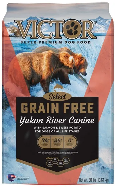 30 Lb Victor Grain Free Yukon River - Treat